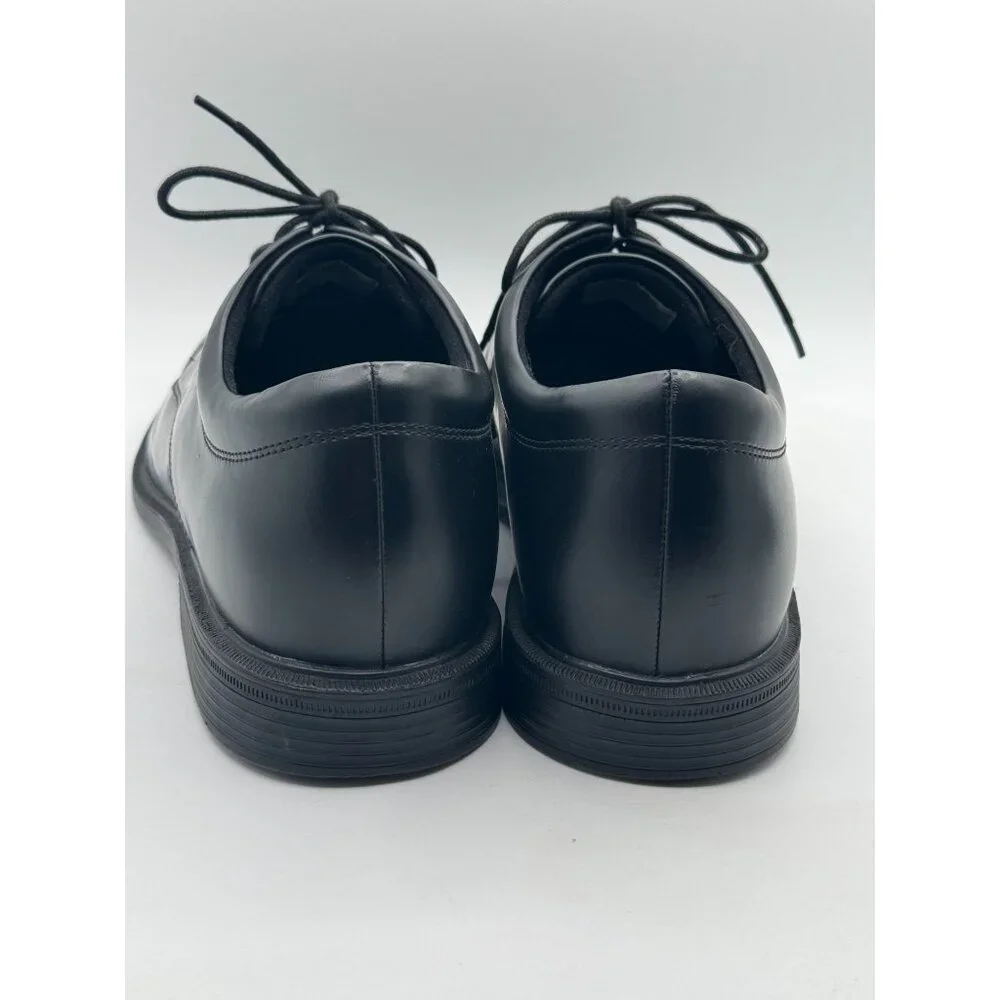 Rockport oxfort black leather mens lace up medium size 13 - Picture 3 of 10